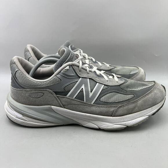 New Balance Other - New Balance 990v6 Running Shoes Mens Size 12.5 D Gray Suede Made In USA Sneakers